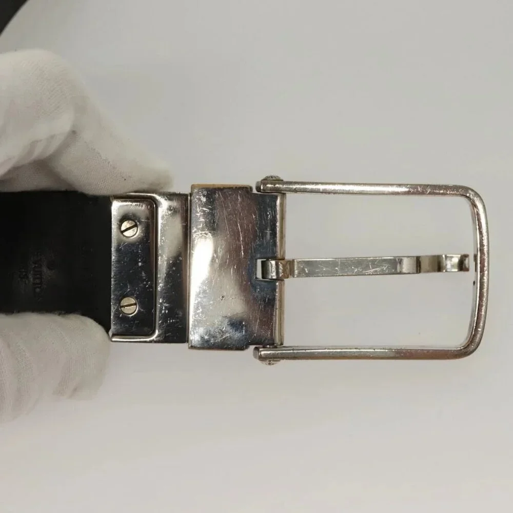 LOUIS VUITTON Damier Infini Ceinture Boston Belt Black LV Auth bs27758 - Picture 7 of 11